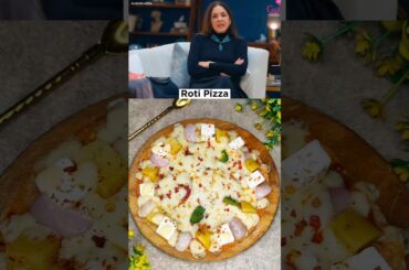 Neena Gupta's Favourite Roti Pizza #shorts #vikaskhanna #thecha #viral #food