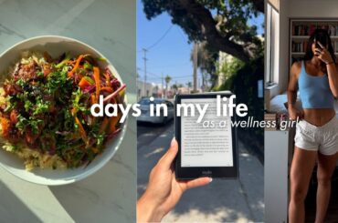 Healthy Dinner Recipes, Clean Skincare & Training | Days in My Life