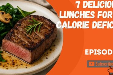7 Healthy Lunch Recipes for Weight Loss | Low Calorie Meals - Episode 1