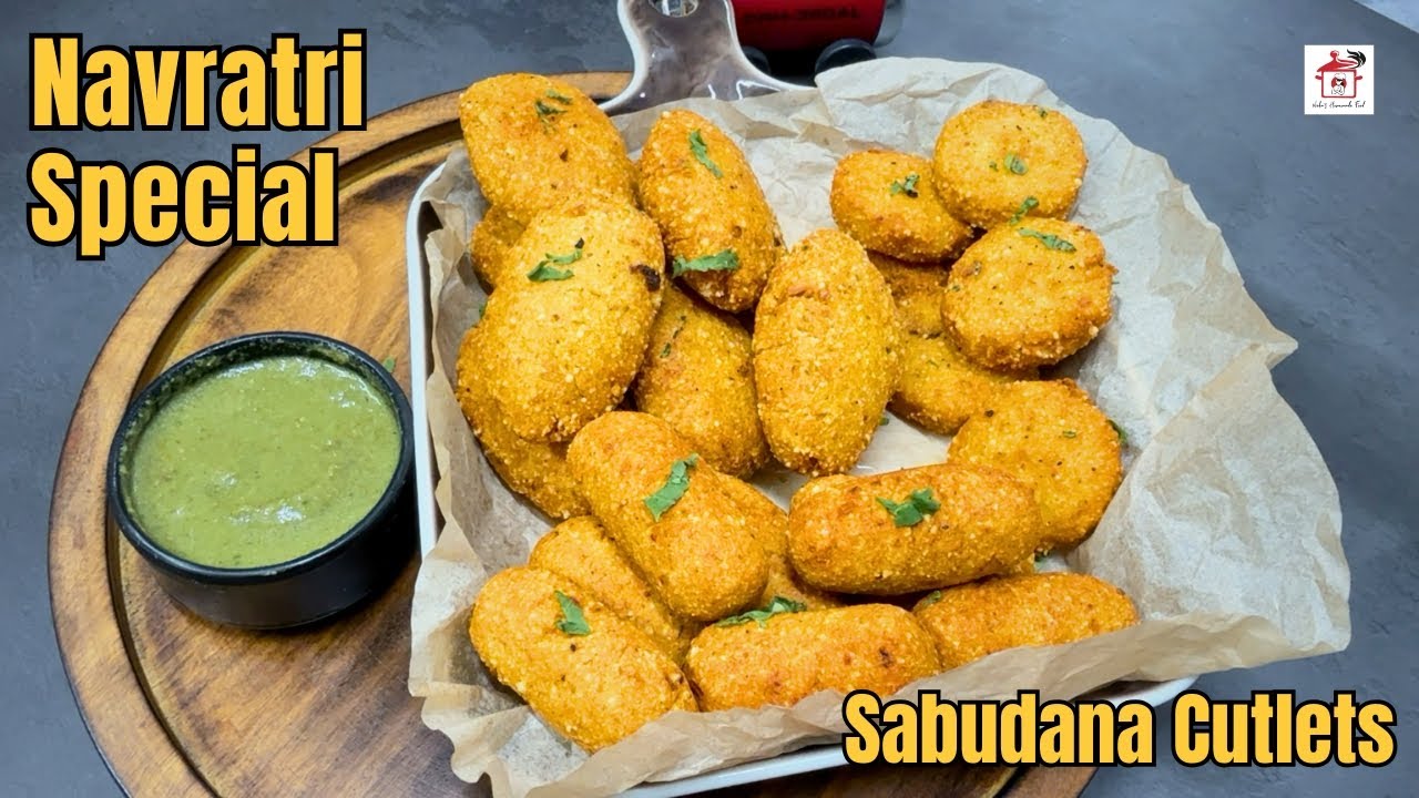 Sabudana Cutlets Recipe | Navratri Vrat Special Sabudana Tikki | Healthy Fasting Snacks Sabudana Cutlets Recipe | Navratri Vrat Special Sabudana Tikki | Healthy Fasting Snacks