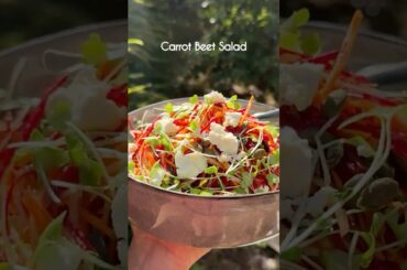 Carrot Beet Salad Recipe | Fresh, Crunchy & Packed with Flavor