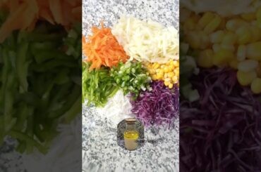 Make your own version. Salad idea and recipe. Coleslaw.