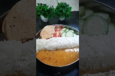 Bhojan ki thali # indian food # cooking # healthy lunch # yt short #like #share #suscribe