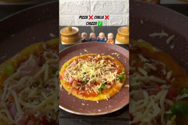 Healthy Chizza Recipe | Moong Dal & Rice Chilla Pizza Stuffing | High Protein Snack