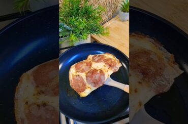 Perfect Cheese Egg Hack) One Pan Egg | Healthy Egg #eggsandwich