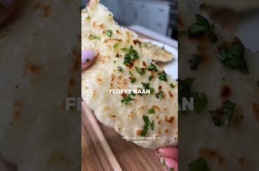 Fluffy Naam #youtubeshorts #food #recipe #naan
