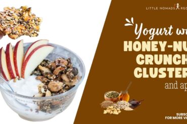 Honey Nut Crunchy Clusters (No Oats) | Healthy Snack Recipe with Cashews & Seeds
