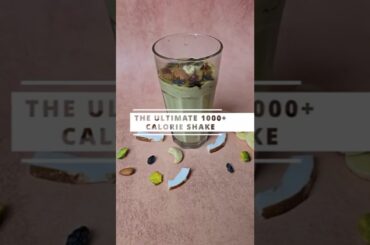 Healthy Weight Gain (Hardgainer Recipe) #shorts #weightgaindiet #diet #recipe #smoothie #fruit