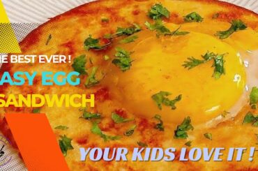 The Easy Egg Mash Sandwich School Lunch Idea! Kids Love It!