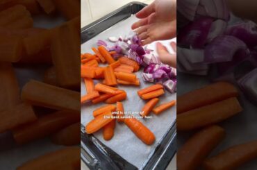 eazy carrot roasted salad healthy #salad #cooking #food #foodie #recipe #adli
