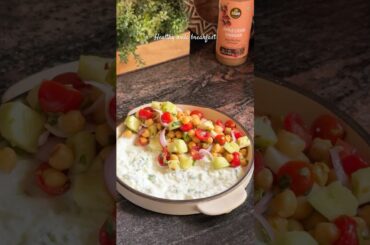 Healthy breakfast cravings | Chickpea Salad recipe #healthyfood