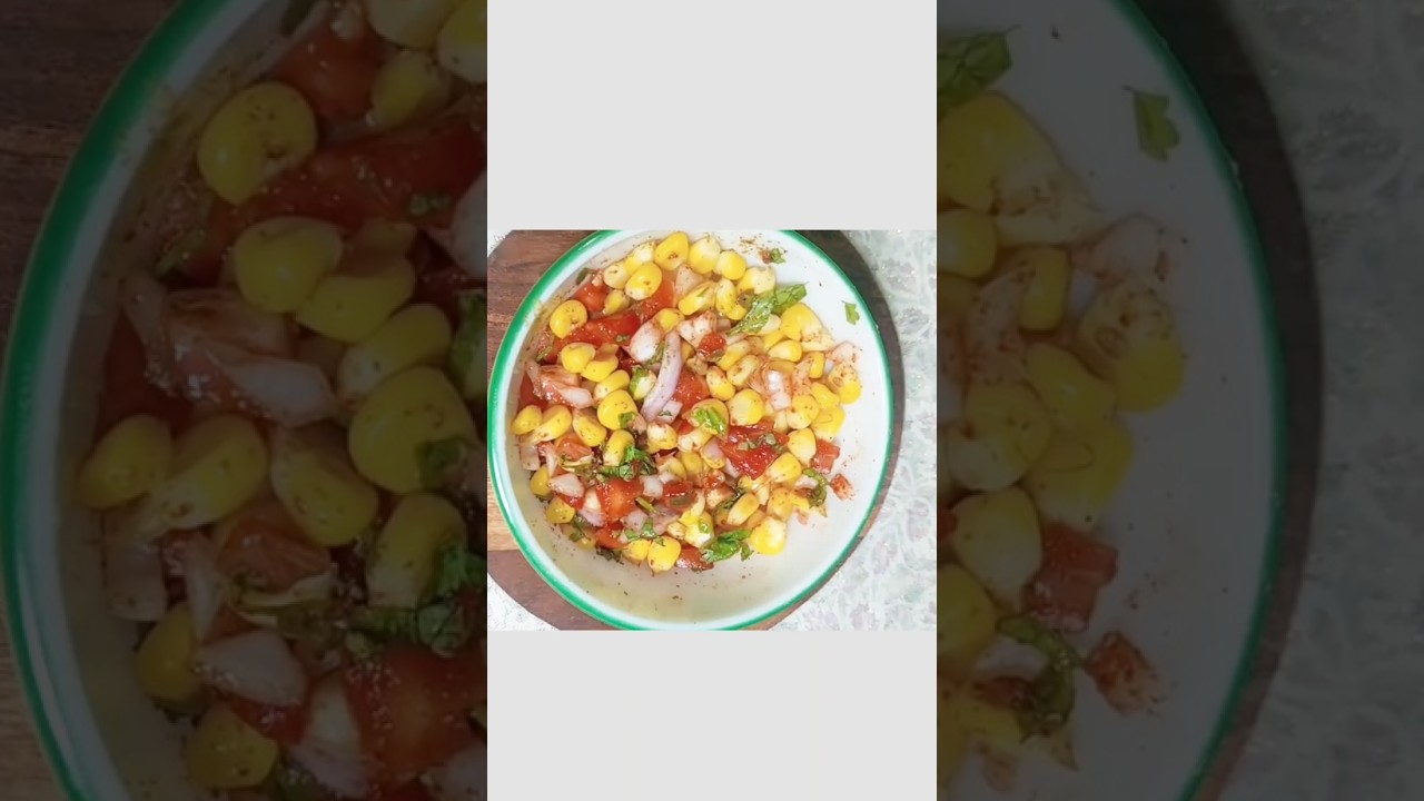 “Sweet Corn Chaat Recipe | Chatpata Corn Chaat Banane Ka Tarika | Healthy Evening Snacks” #shorts "Sweet Corn Chaat Recipe | Chatpata Corn Chaat Banane Ka Tarika | Healthy Evening Snacks" #shorts