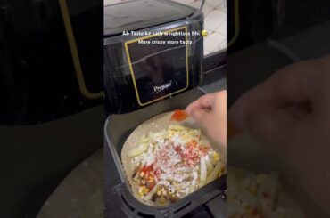 Ab weightloss bhi mje me hoga #shorts #viral #yt #recipe #cooking #airfryer #fries #weightloss