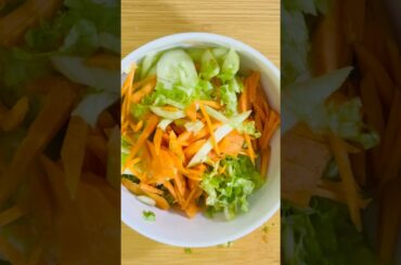 Easy Vegetable Salad Recipe | Healthy Salad in 1 Minute
