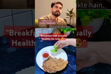 “Protein & Fiber Rich Healthy Breakfast Recipe for Kids” #healthy #lunchbox #easy #tiffinrecipe #yt