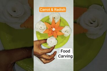 The Art of Salads - Carrots and Radish