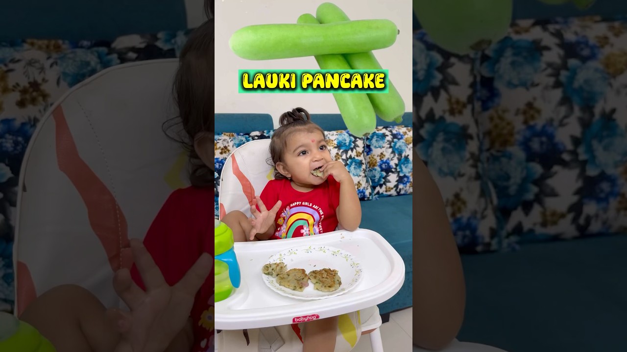 Try This Healthy Lauki Pancake for Babies & Kids | Quick Recipe #shorts Try This Healthy Lauki Pancake for Babies & Kids | Quick Recipe #shorts