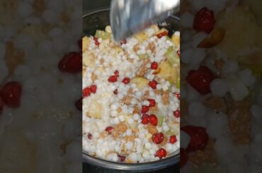 Vrat wali Sabudana Recipe | Healthy recipe | Sagu recipe #sabudana #vrat #healthy #food #shorts #yt