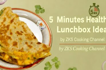 Quick & Easy Healthy Lunch Box in 5 Minutes | ZKS Cooking Channel