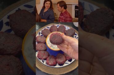 Farah khan & Riddhima Kapoor inspired beetroot tikki #shorts #farahkhan