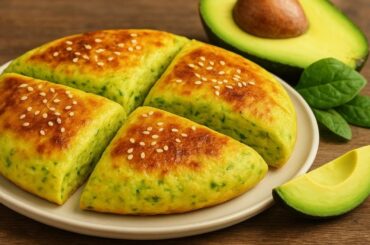 Healthy Avocado Bread in 5 minutes! Tastier than pizza! No flour!