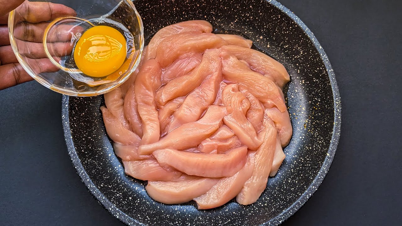 Just 10 minutes Chicken Recipe! Easy & Delicious Snacks. Simple Breakfast Idea with Egg! Just 10 minutes Chicken Recipe! Easy & Delicious Snacks. Simple Breakfast Idea with Egg!