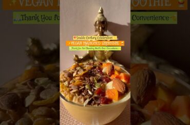 Fasting Smoothie Recipe #recipe #smoothie #shorts #vegan #breakfast #health #weightloss #easyrecipe