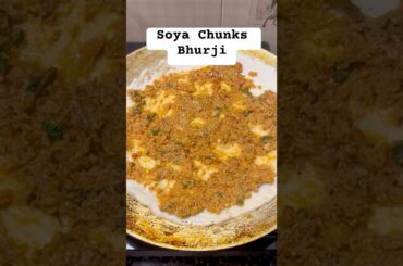 Simple Soya Chunks Bhurji Recipe in Tamil | Meal Maker easy recipe | Dinner series #soya #mealprep