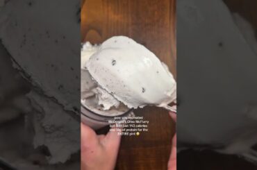 Oreo McFlurry Protein Ice Cream