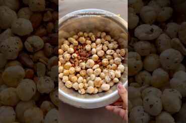 Crispy & Nutty Navratri Special Farali Mix | Healthy Fasting Snack Recipe #vratrecipe #navratrifood