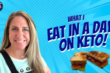 50, Fit & Fierce! | WHAT I EAT IN A DAY ON KETO | SMALL FOOD PREP | NEW BAGEL RECIPE? | BLT SANDWICH