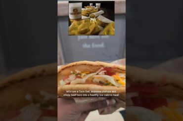 TACO BELL | LOW CALORIE, HIGH PROTEIN MEAL IDEAS! #healthy #shorts #food #tacobell #cooking #recipe