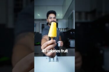 40-Calorie Popsicle Recipe | No Sugar, Just Oranges!