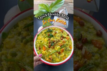 Weight loss Khichdi With Chutney in One Kettle | Most Useful Kitchen Gadget- Best For Hostel Student