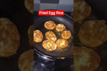 Easy fried egg rice #shorts #easy #friedrice #lunch #rice #egg #food #cooking #healthy #recipe
