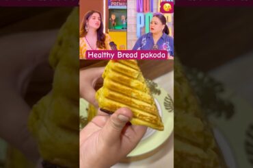 Bina fry bread pakoda recipe Divya khoshal favourite bread pakoda recipe #celebrity #bhartisingh