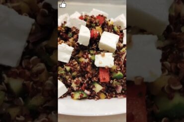 Quinoa Salad | Healthy Weight Loss | Super Salad for Energy #quinoasalad #quinoa #asmr