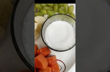 Coconut Milk With Healthy Breakfast || Weight loss #Shorts