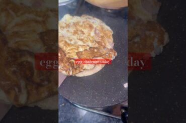 no bread  egg roti healthy n tasty o oil 2 recipe egg today chellene #shorts #viralreels #treanding