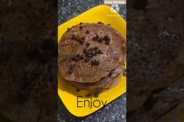 pan cakes|whole wheat Ragi Pan cakes|Healthy|choco pancake| #shorts  #youtube #ytshorts #viral #ragi