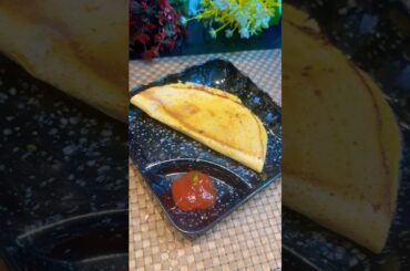 Healthy breakfast jaldi bnao Crispy tawa chilla #shorts #healthy