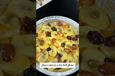 Want HEALTHY Desserts? Watch This Air Fryer Oat & Banana Bake Now