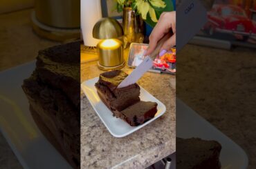 Chocolate Banana Bread - No sugar No Flour #baking #homemadefood #healthyfood #cake #healthyeating
