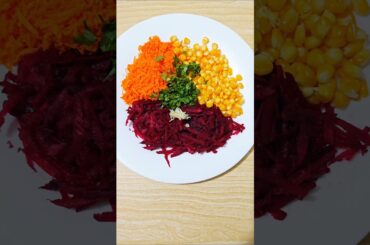 Beetroot Salad Recipe | Healthy Beetroot Carrot & Corn Salad