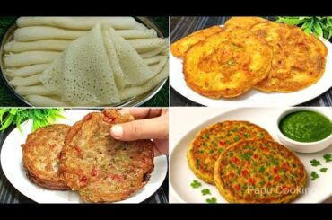 4 Morning Breakfast Recipes! Healthy Tiffin Recipes for Kids