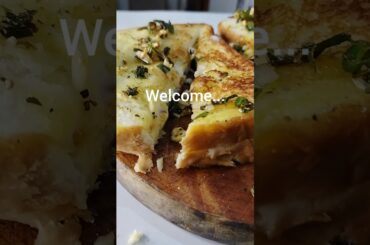 Garlic Bread|Paneer|Cheese #breakfast #food #shorts #ytshorts #trendingshorts #rahuljustliveit #asm