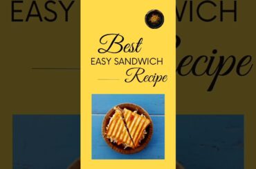 Best Easy Sandwich Recipe | Healthy & Delicious Ideas