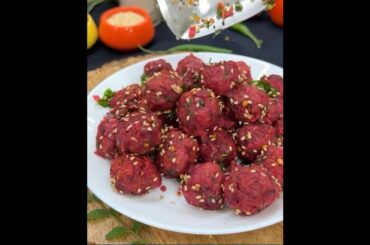 Gluten-Free Healthy Breakfast | Kids Tiffin Recipe | Poha Veggie Balls | Quick Snacks  | #shorts