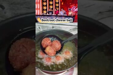 Beetroot Cheese Ball| Evening Snack |Kids Special  #food#healthysnacks#cooking#shorts#recipe