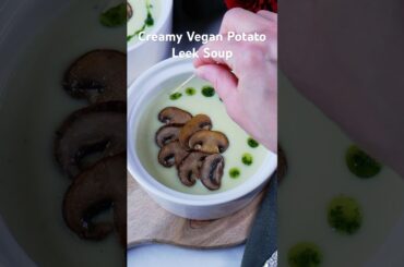Creamy Potato Leek Soup (Dairy-Free, Nut-Free, Egg-Free) #recipe #healthy